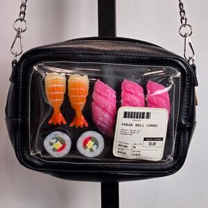 Current Mood Sushi Combo Crossbody Bag Purse Dolls Kill New Quirky Campy Rare